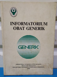 Informatorium obat generik