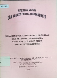 Image of Masalah napza dan bahaya penyalahgunaannya.