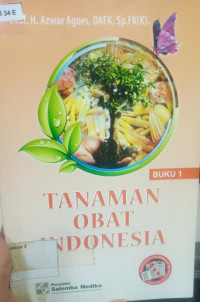 Image of Tanaman obat Indonesia buku 1