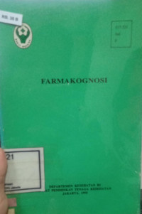 Image of Farmakognosi