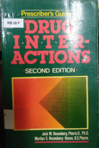 Image of Prescriber`s guide to drug inter actions