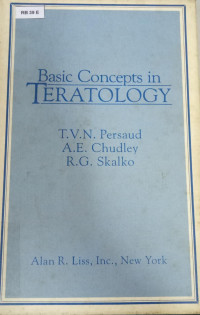 Basic concepts in teratology