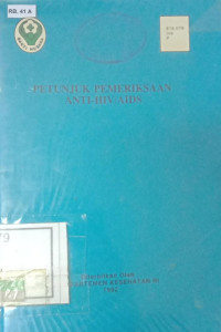 Petunjuk pemeriksaan anti-HIV/AIDS