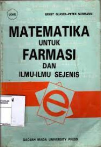 Image of Matematika untuk Farmasi dan Ilmu-ilmu Sejenis