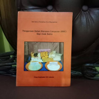 Image of Penggunaan bahan makanan campuran ( BMC ) Bagi anak balita