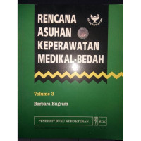 Image of Rencana asuhan keperawatan medikal - bedah (vol. 3)