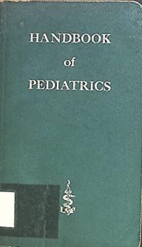 Handbook Of Pediatrics