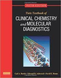 Image of Tietz textbook of clinical chemistry and molecular diagnostics  (5th ed)