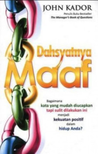 Image of Dahsyatnya maaf