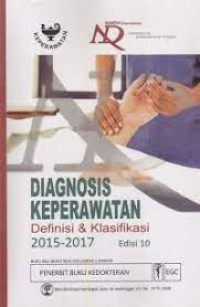 Image of Diagnosis Keperawatan Definisi & Klasifikasi 2015-2017