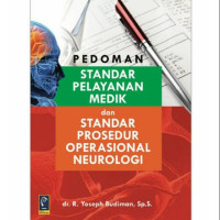 Image of Pedoman standar pelayanan medik dan standar prosedur operasional neurologi