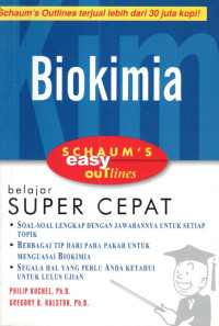 Schaum's easy outlines Biokimia