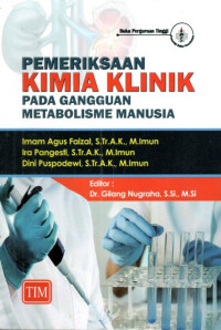Image of Pemeriksaan Kimia Klinik Pada Gangguan Metabolisme Manusia