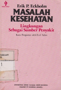 Masalah kesehatan lingkungan sebagai sumber penyakit