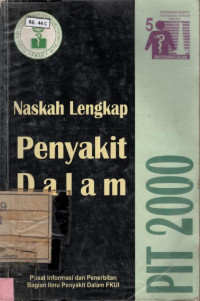 Naskah Lengkap Penyakit Dalam Pertemuan Ilmiah Tahunan  2000