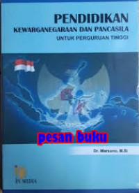 Image of Pendidikan Kewarganegaraan dan Pancasila untuk Perguruan Tinggi