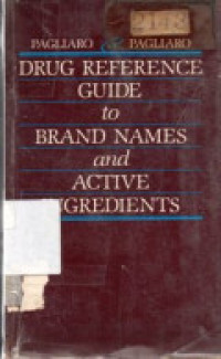 Image of Drug reference guide to brand names and active ingredients