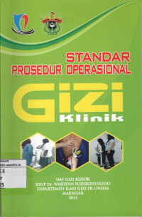 Image of Standar prosedur operasional gizi klinik