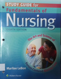 Image of Study Guide for Fundamentals of Nursing (Buku Wajib M.A. KDM Jurkep)