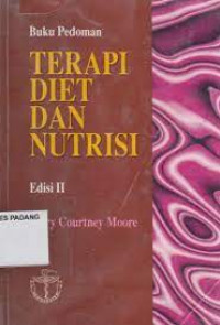 Buku pedoman terapi diet dan nutrisi