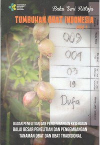 Tumbuhan obat di Indonesia jilid 1