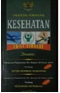 Image of Undang-Undang Kesehatan Edisi Terbaru